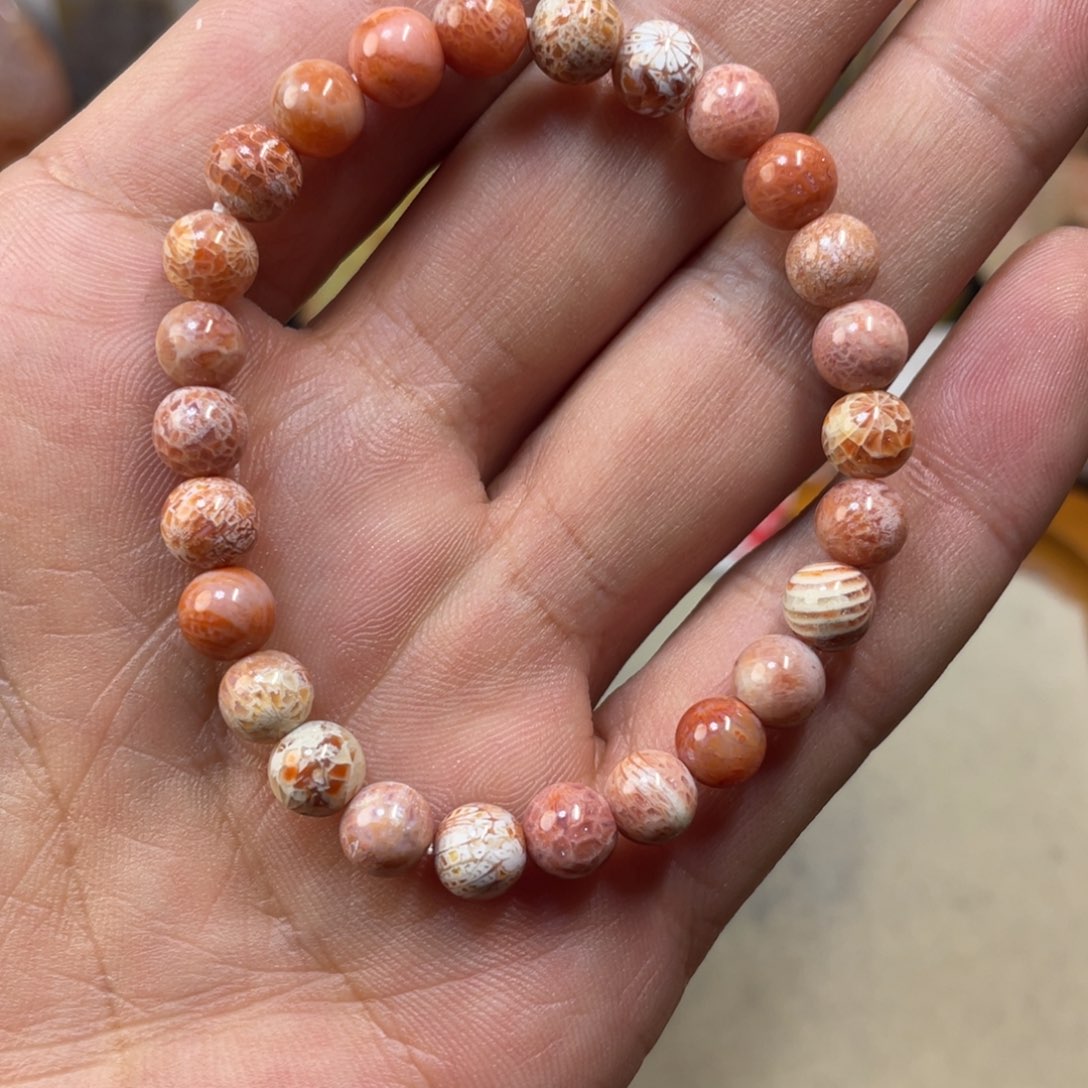 硅化玉手串合金精品1