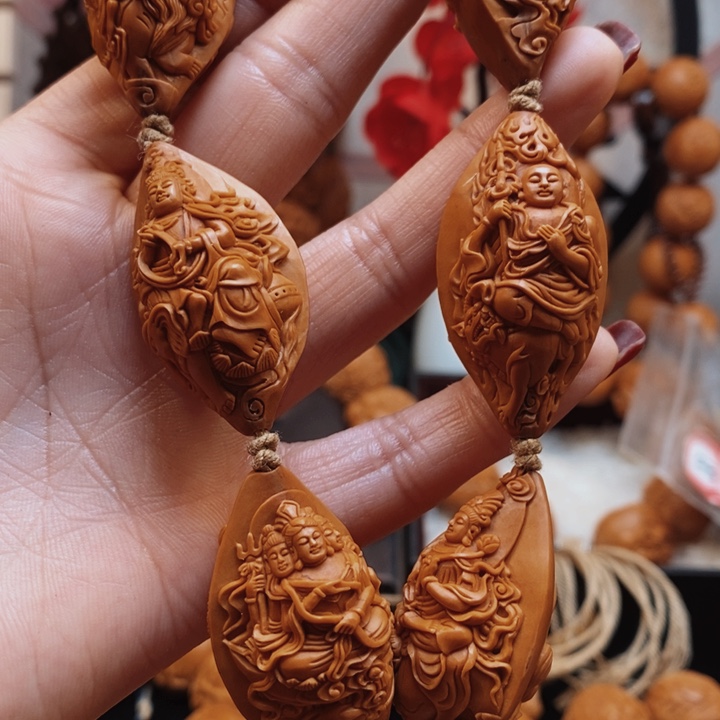 橄榄核手串/手链酒**落无像万佛2.3