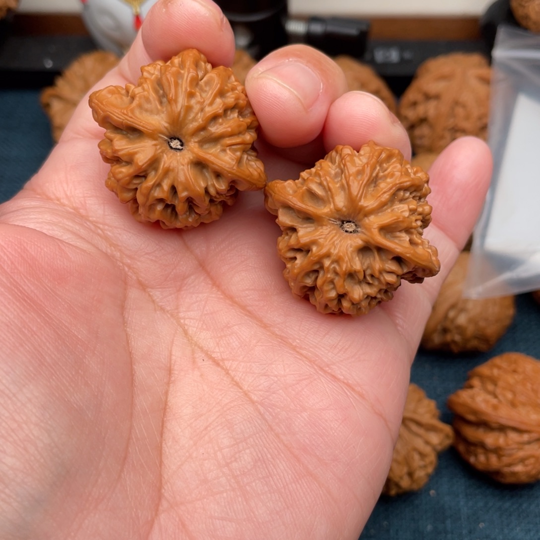 把件文玩核桃全品35秦闷