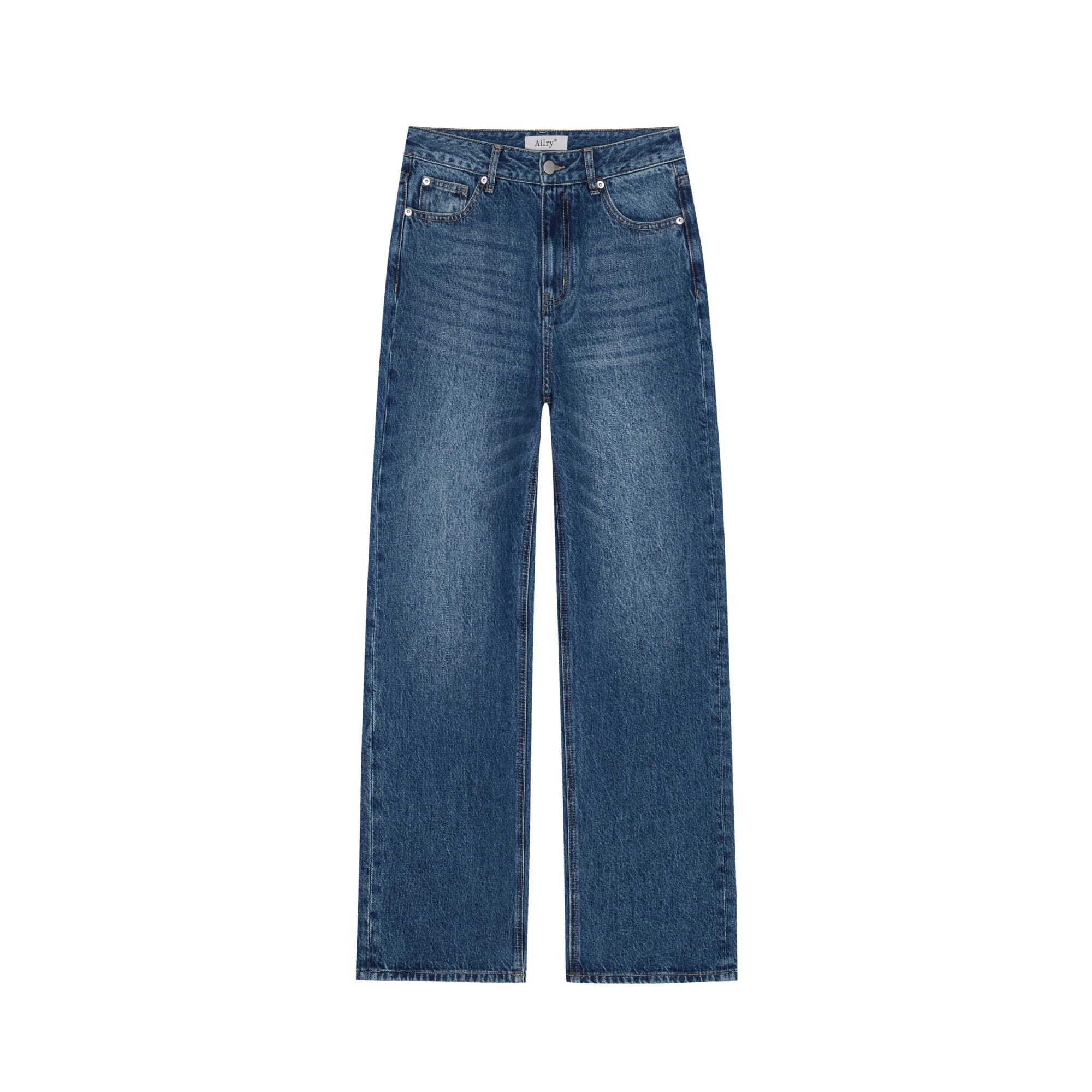 【直筒树皮裤】秋冬新款窄版直筒牛仔裤薯条裤显瘦显腿长加厚女款