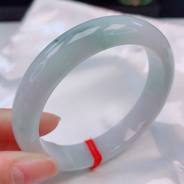 翡翠未镶嵌手镯56圈
