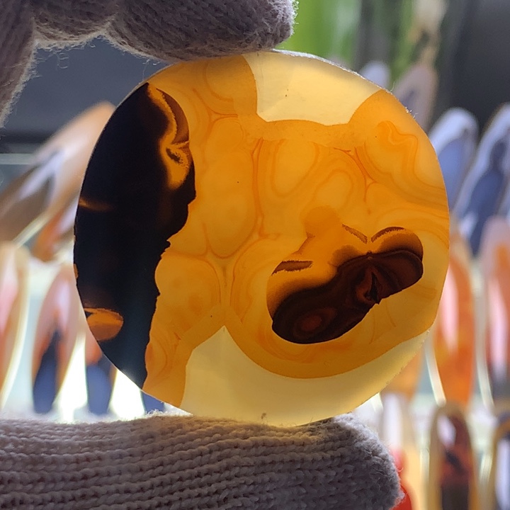 未镶嵌玛瑙/玉髓珠宝半成品135