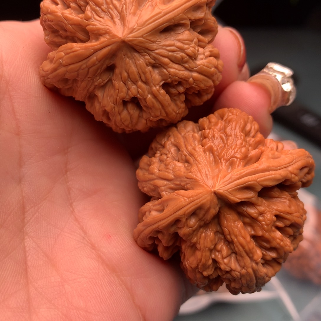 文玩核桃把件伟*粗筋64