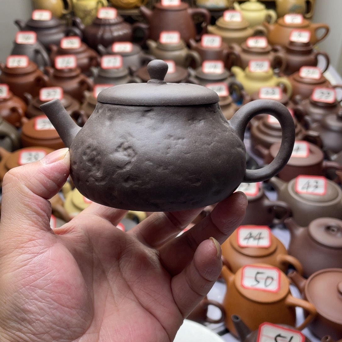 茶壶紫砂宜兴紫砂半手工
