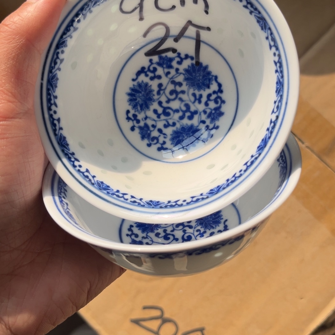 摆件陶景德镇高温细白瓷餐具