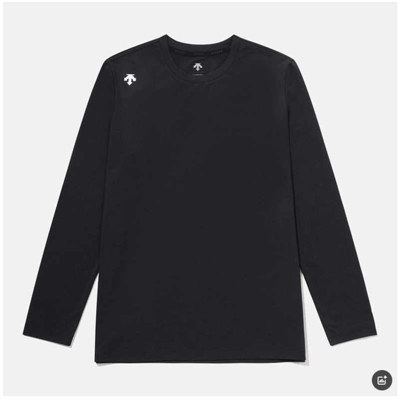 DESCENTE/迪桑特25年新款塔夫圆领长袖T恤韩版SQ123UTL11