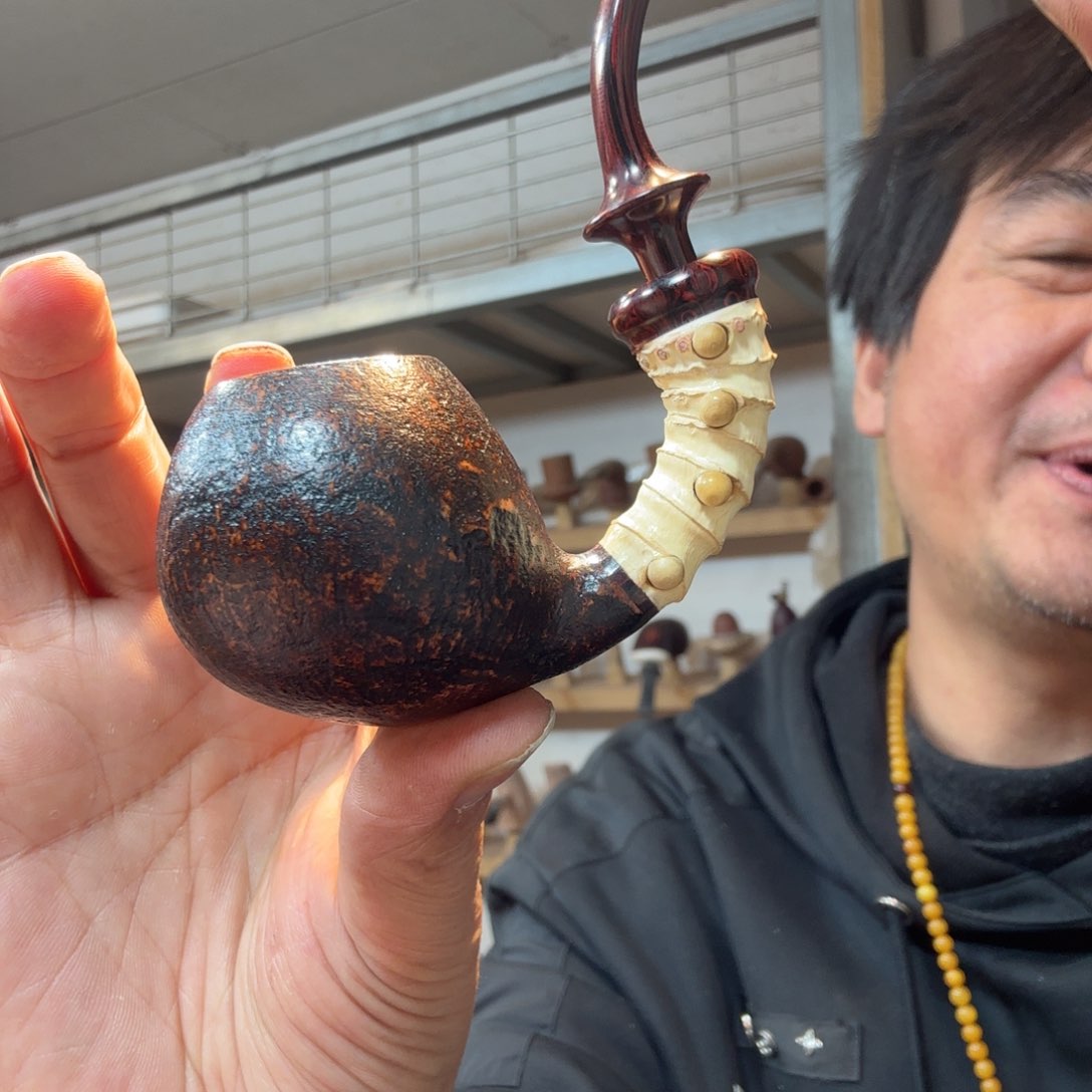 a**j焦耀烟斗一竹节