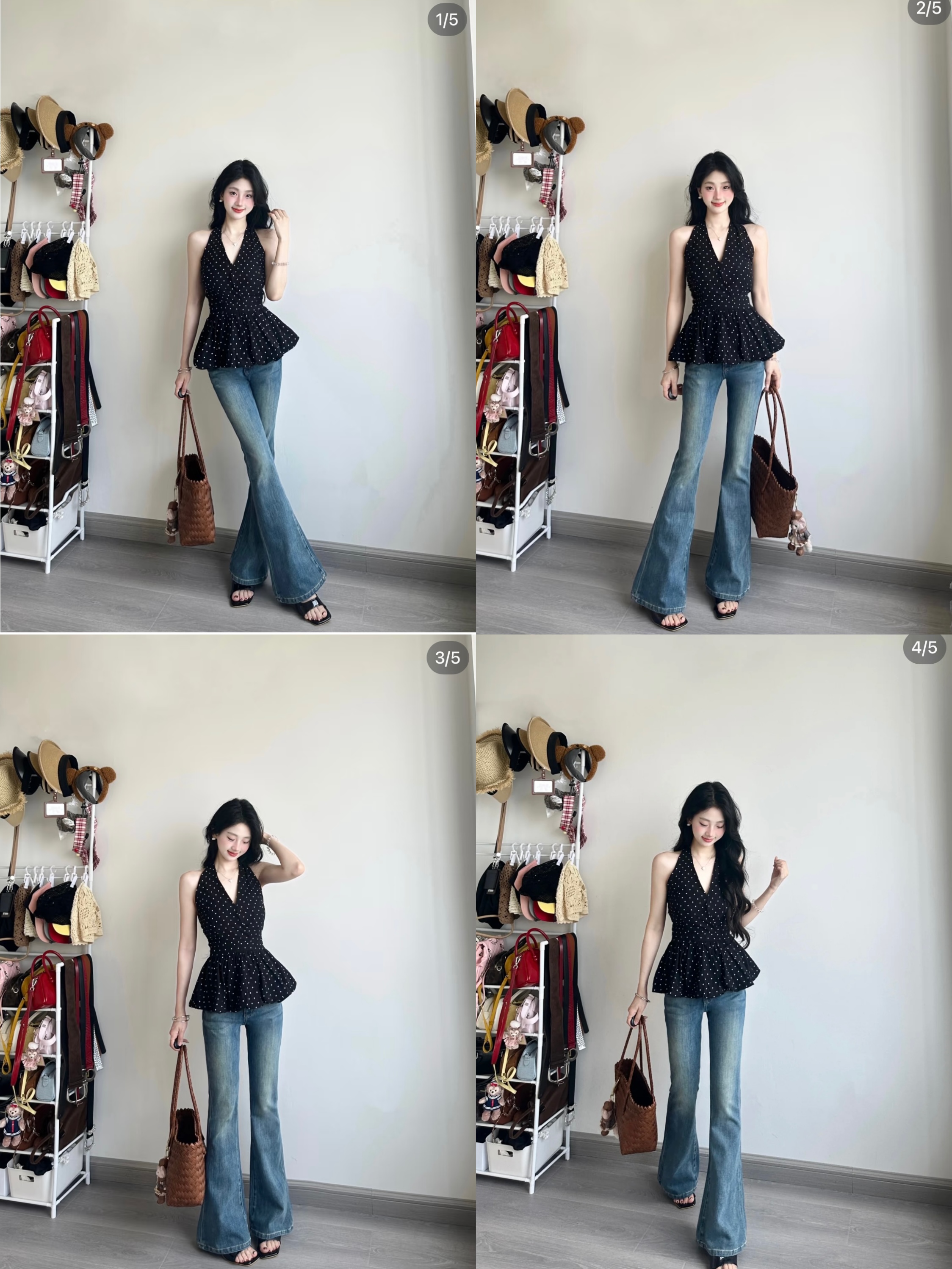 【300-399】秋冬加厚加绒喇叭裤