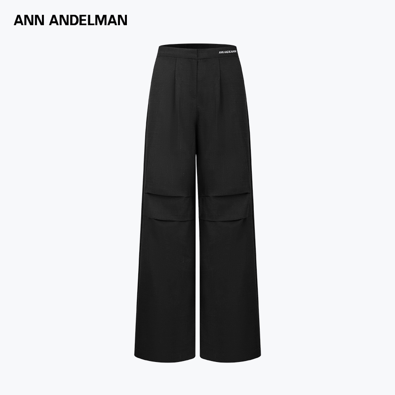 【商场同款新品】ANN ANDELMAN 25秋季运动高腰休闲西裤版降落伞裤