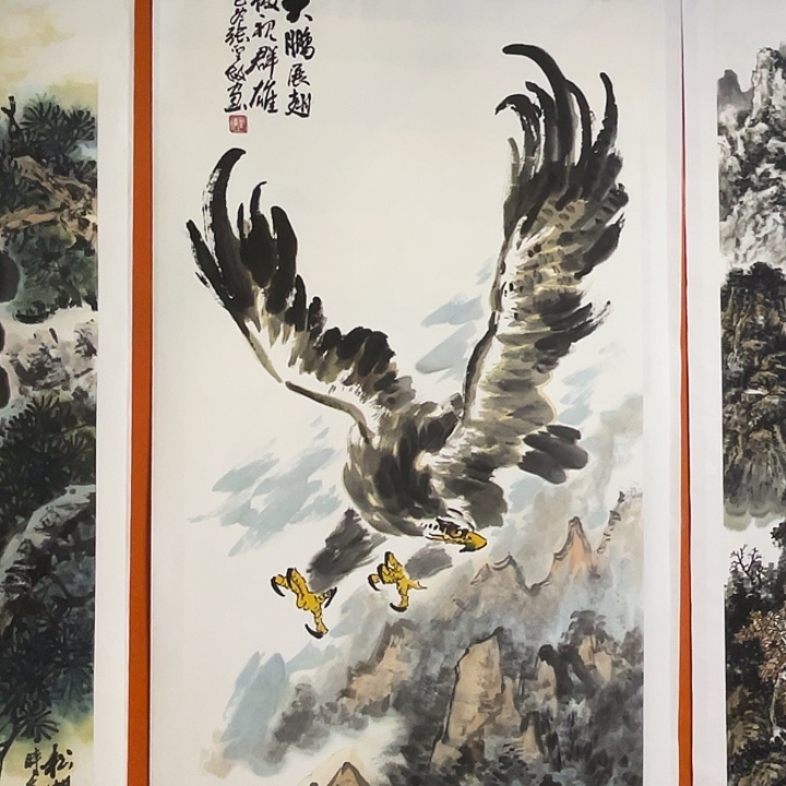 国画张圣敏先生纯手绘作品