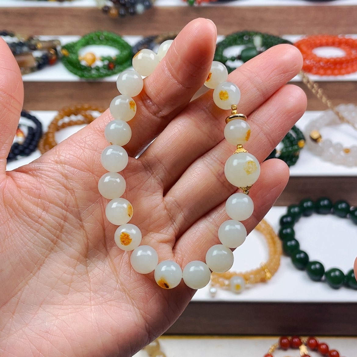 【闪购商品】和田玉手串未镶嵌