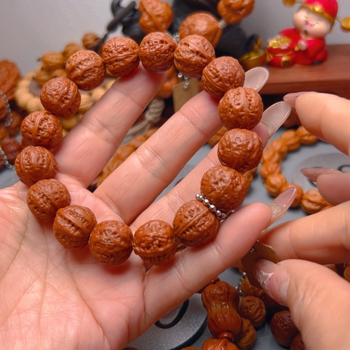 吊坠文玩核桃¥*耀核桃手串