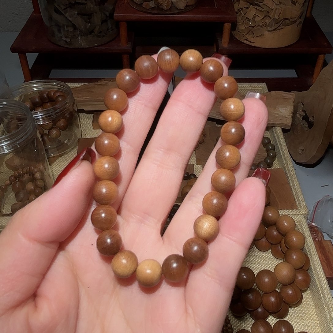 檀香木手串/手链嘿***^老山檀香0.8