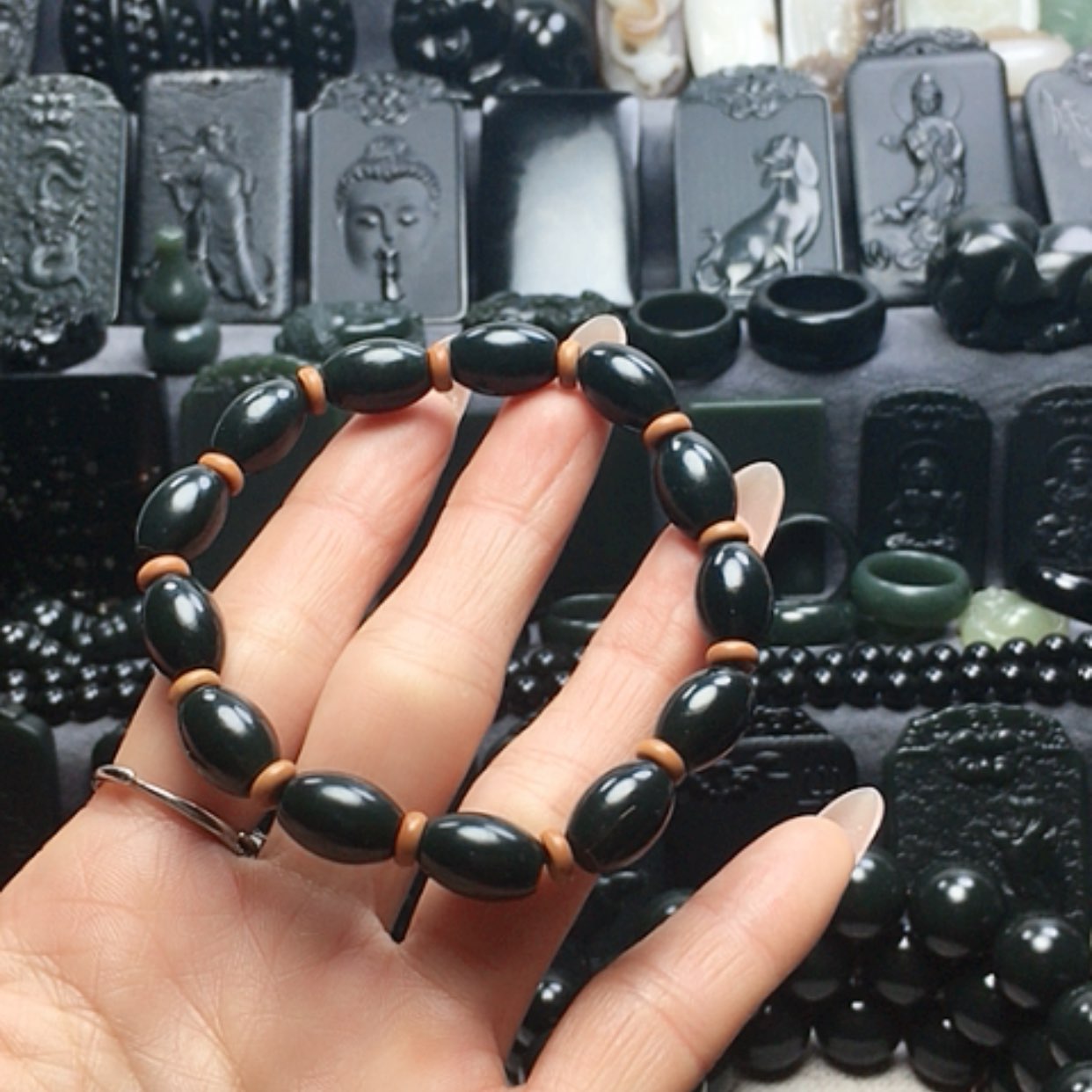 【闪购商品】和田玉手串未镶嵌