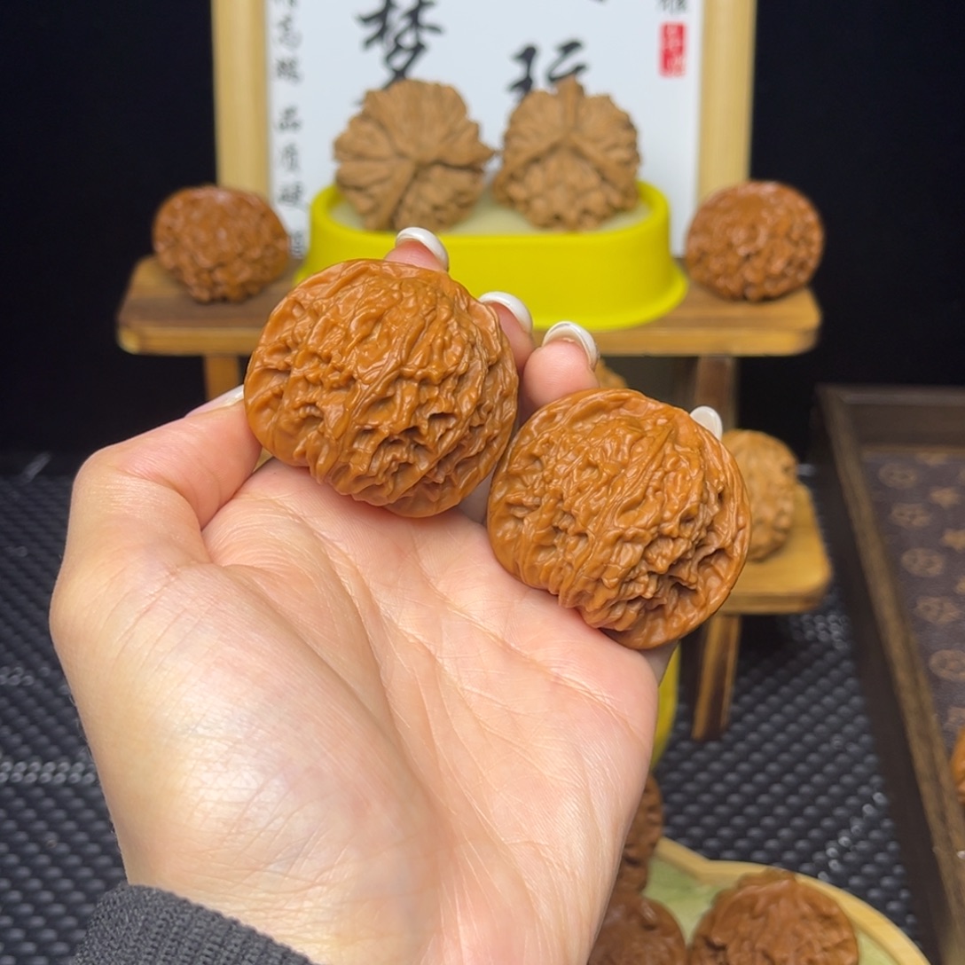 还***吗文玩核桃吊坠磨盘42软全打底