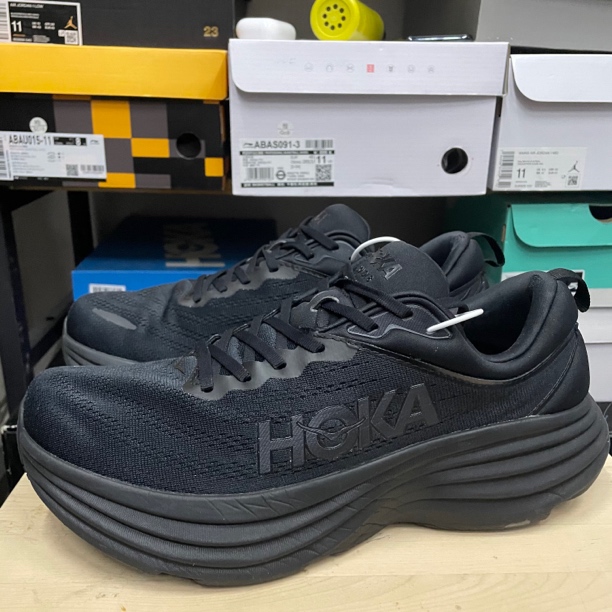 45码/Bondi8 黑色/51336/休闲鞋/95新原盒/1127953-BBLC