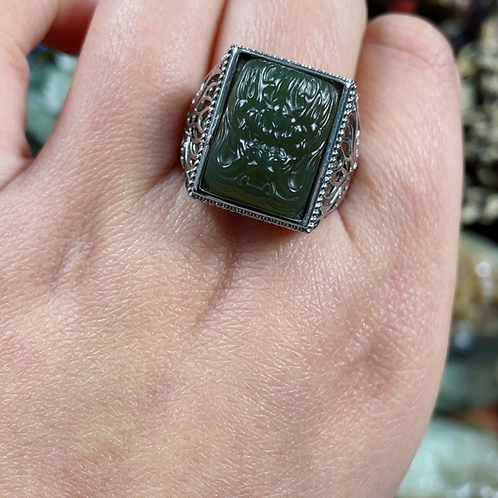 和田玉把件未镶嵌