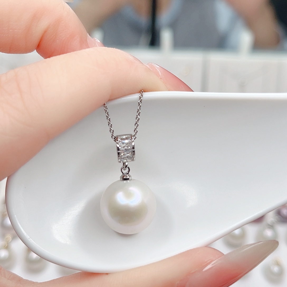 合金吊坠(赠链)淡水珍珠
