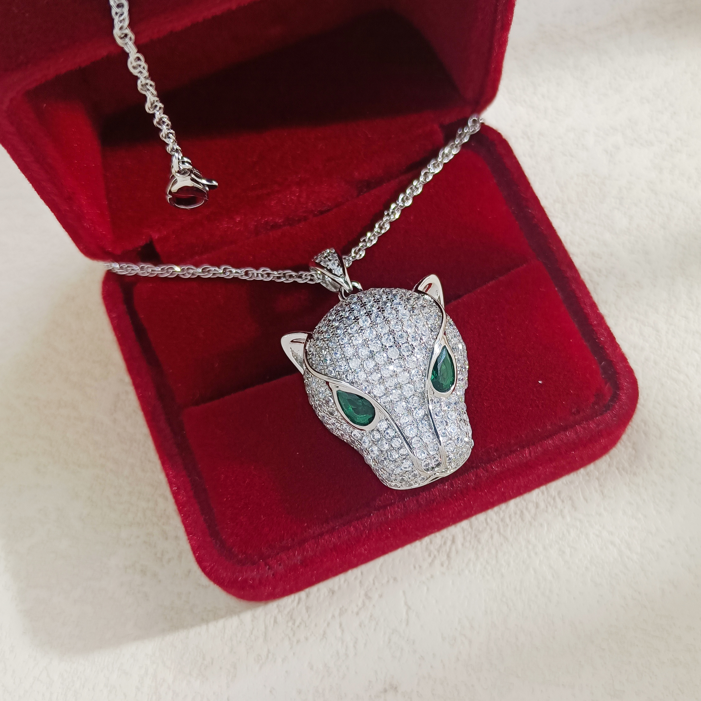 铜合金项链 WHSM-009034【灵瞳猎影】项链百搭简约欧美