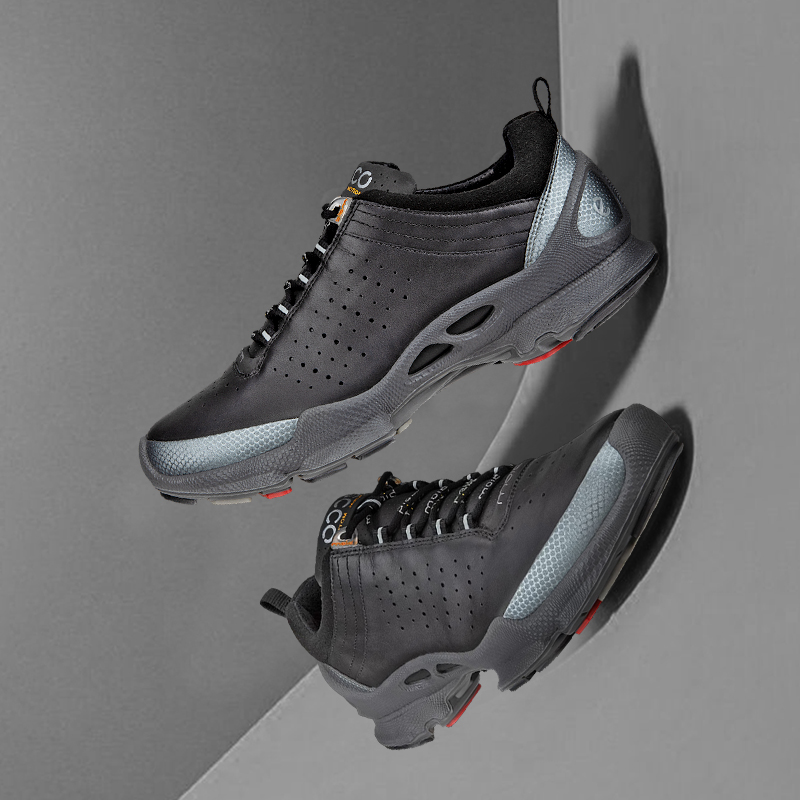 Ecco/爱步【大经典 健步C】091504男款biom减震休闲牛皮运动跑步鞋