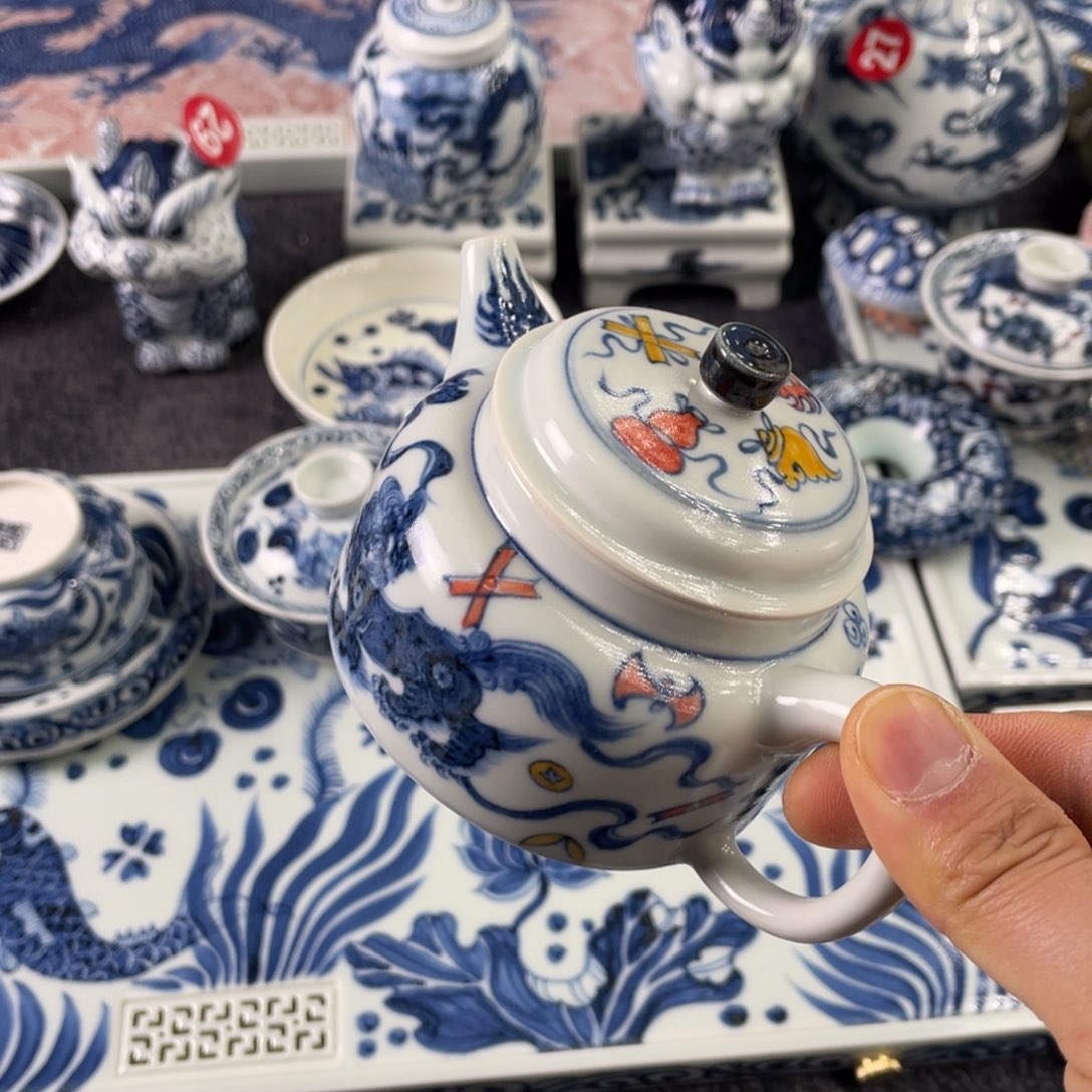 半****毛景德镇手工手绘陶瓷