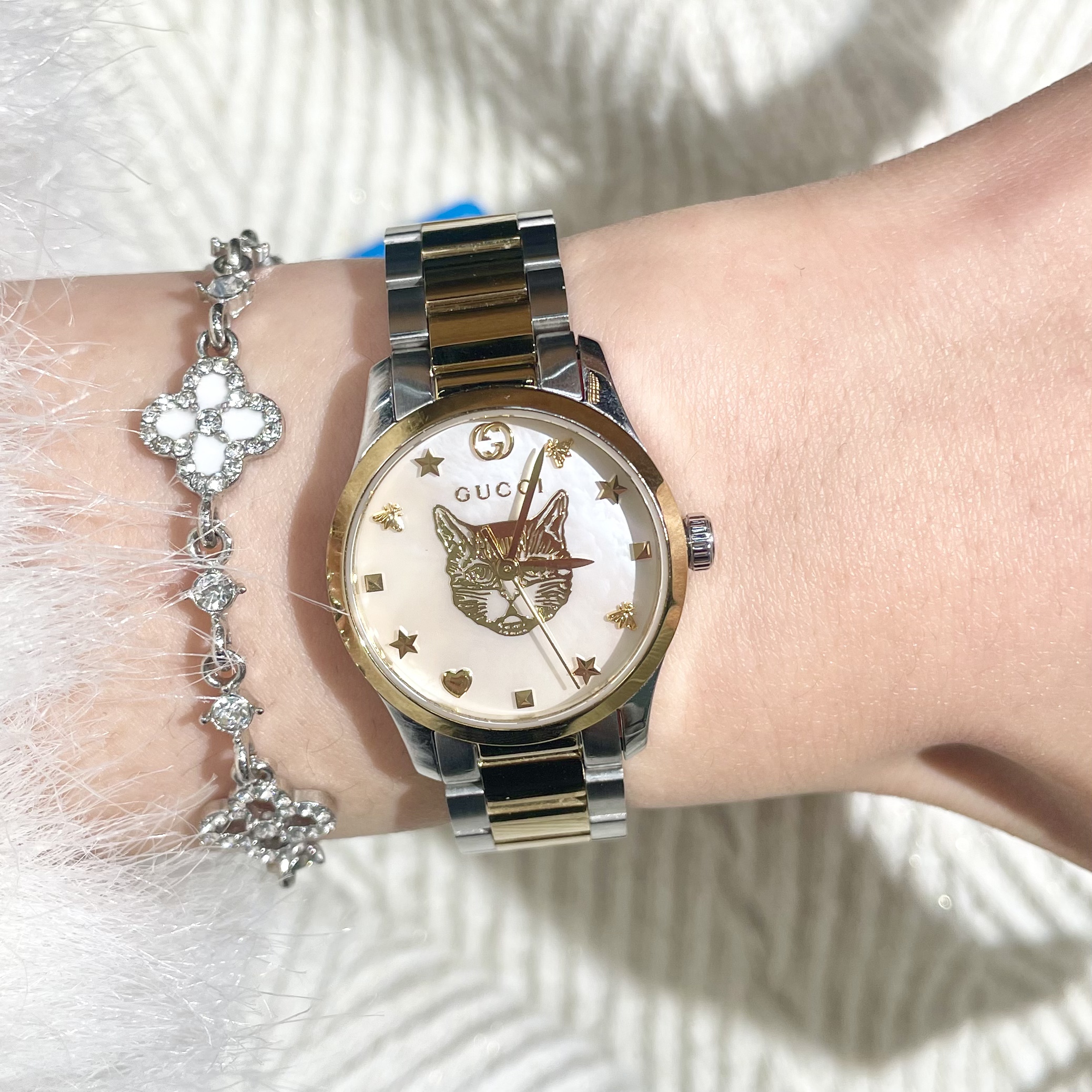 95新 GUCCI/古驰 vintage中古手表/石英表/JMGC001