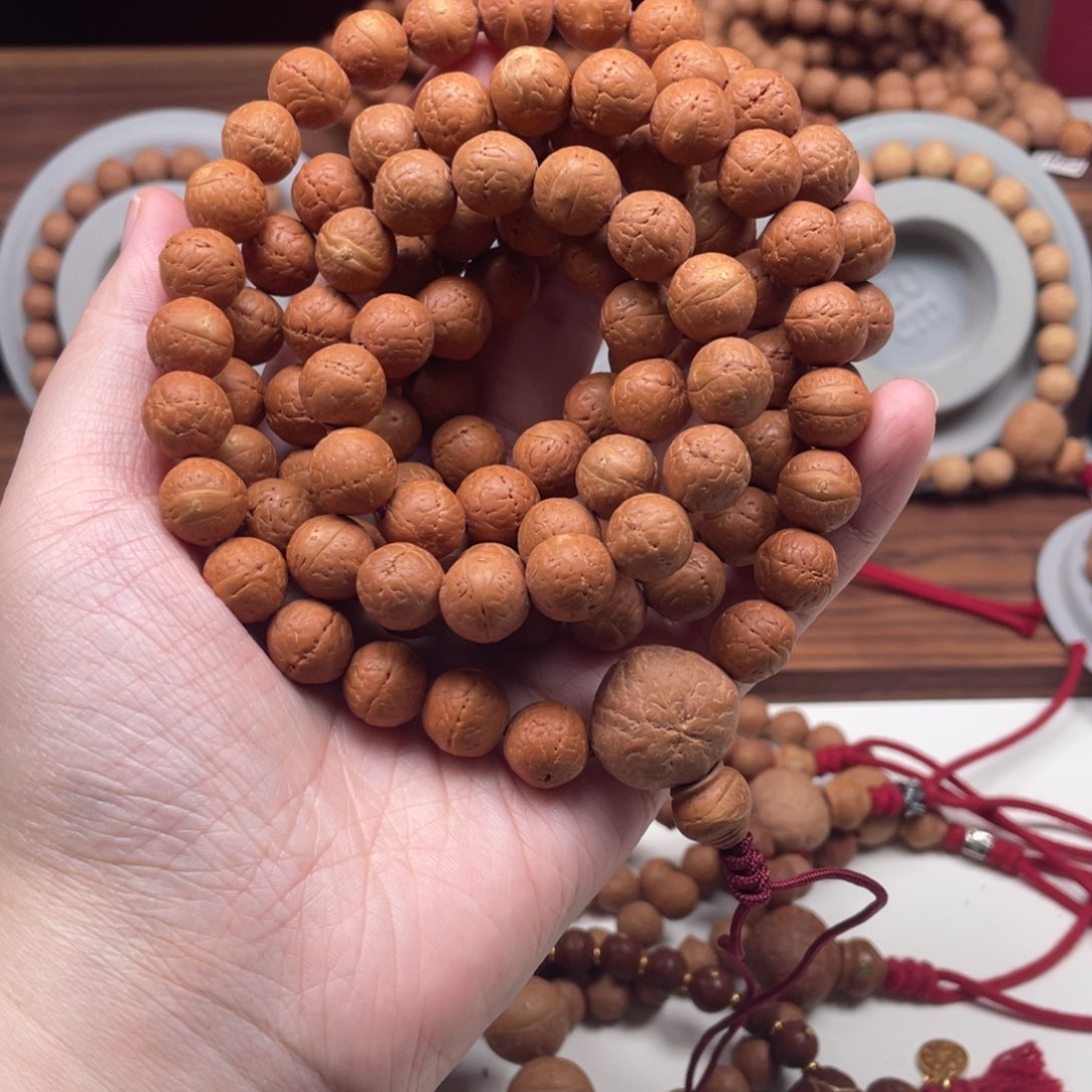 一***母凤眼菩提手串尼泊尔凤眼菩提单仓108