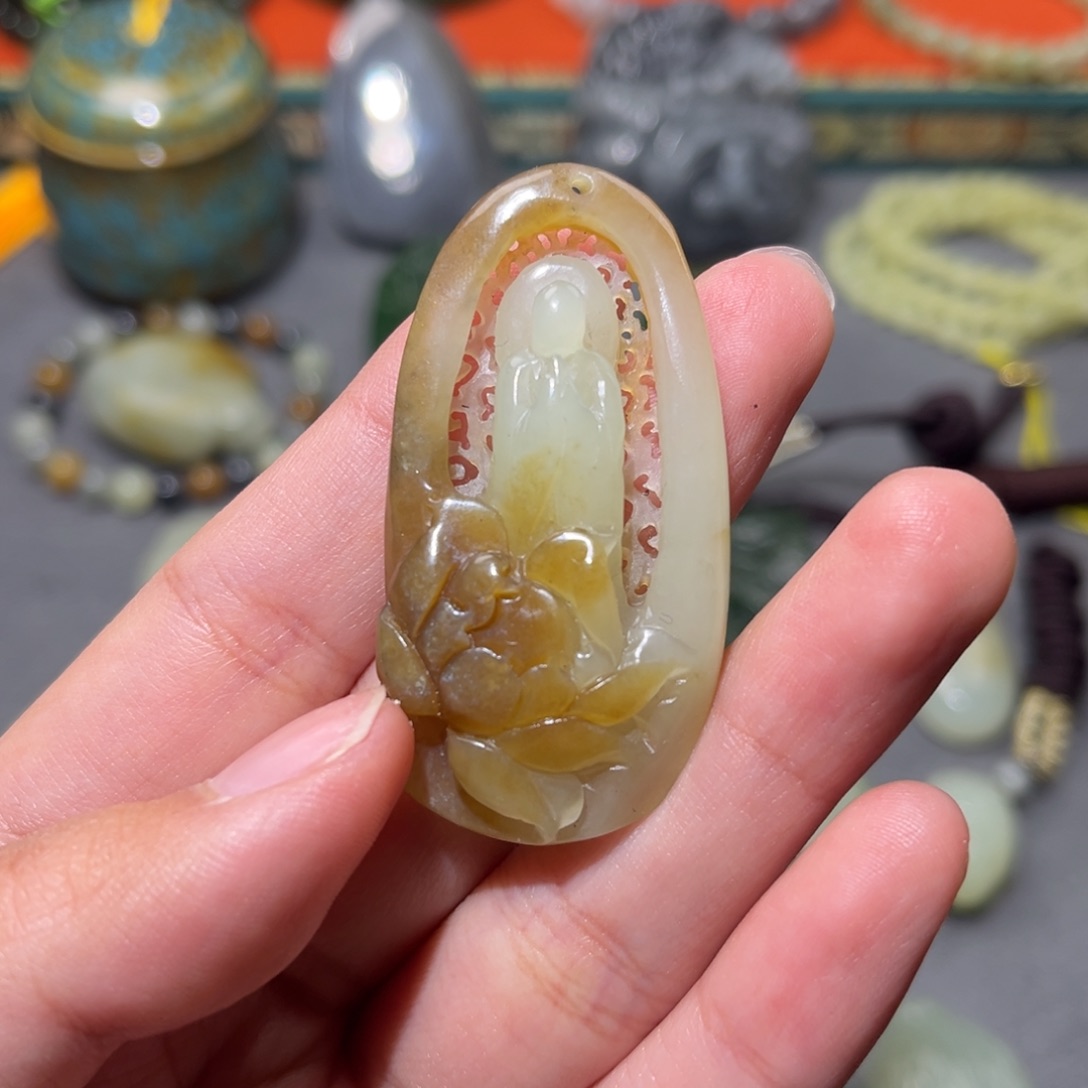 和田玉挂件未镶嵌