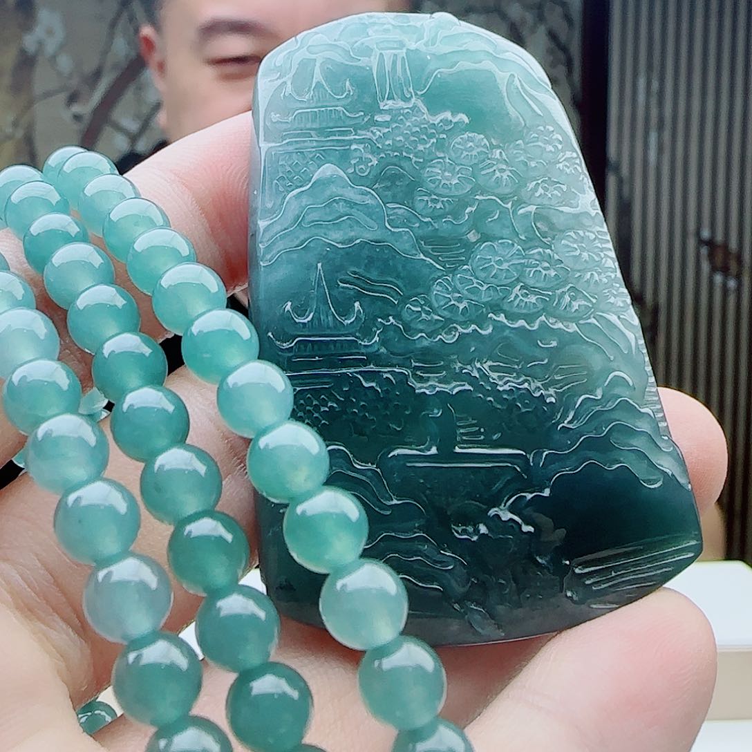 颈饰未镶嵌翡翠112