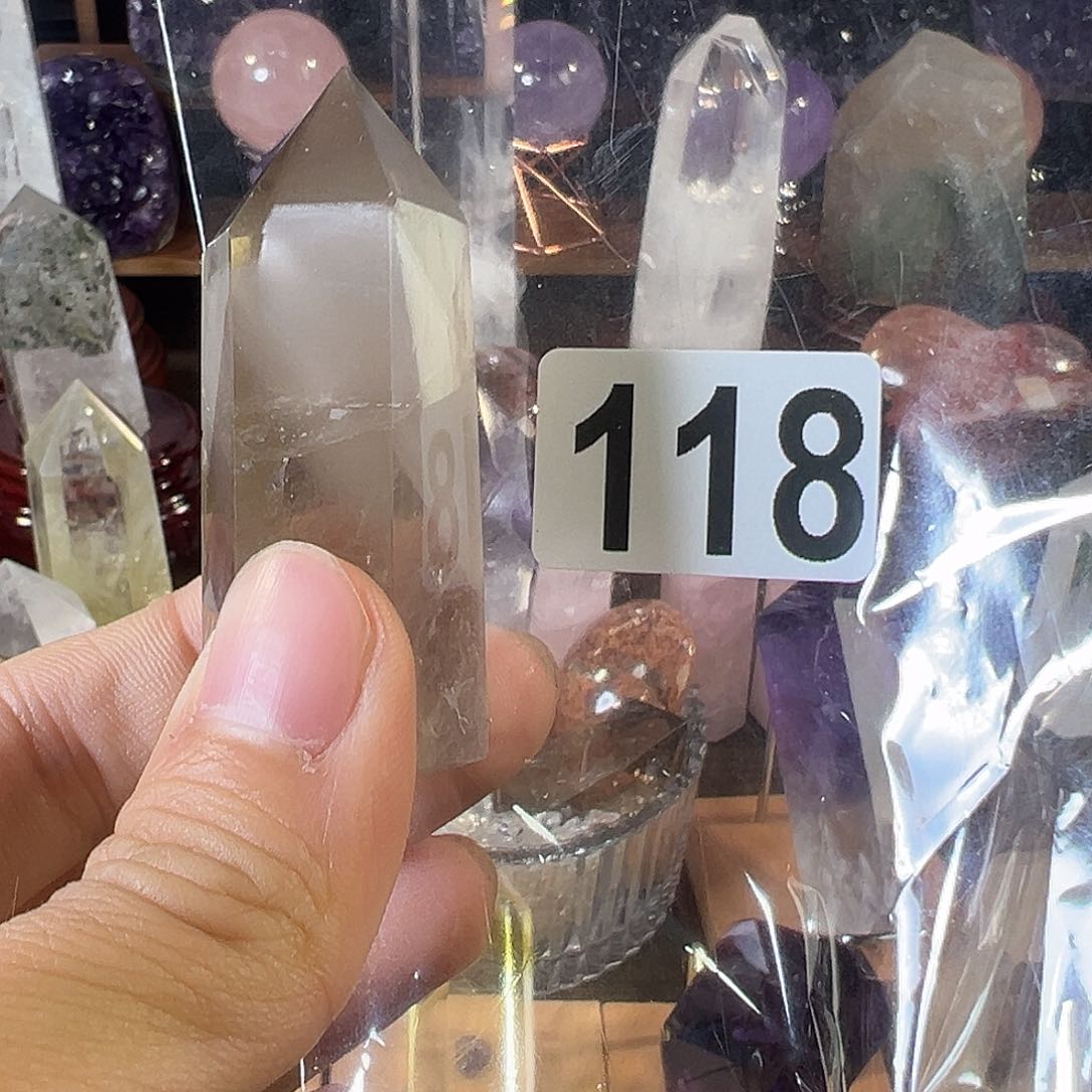 天然水晶，默认微瑕未镶嵌水晶