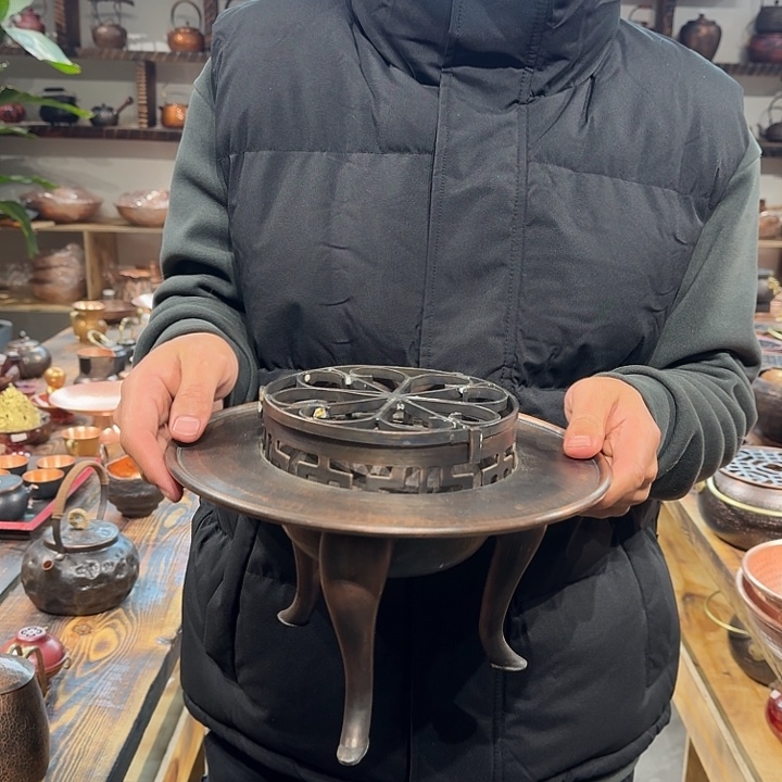 紫铜手工制作摆件