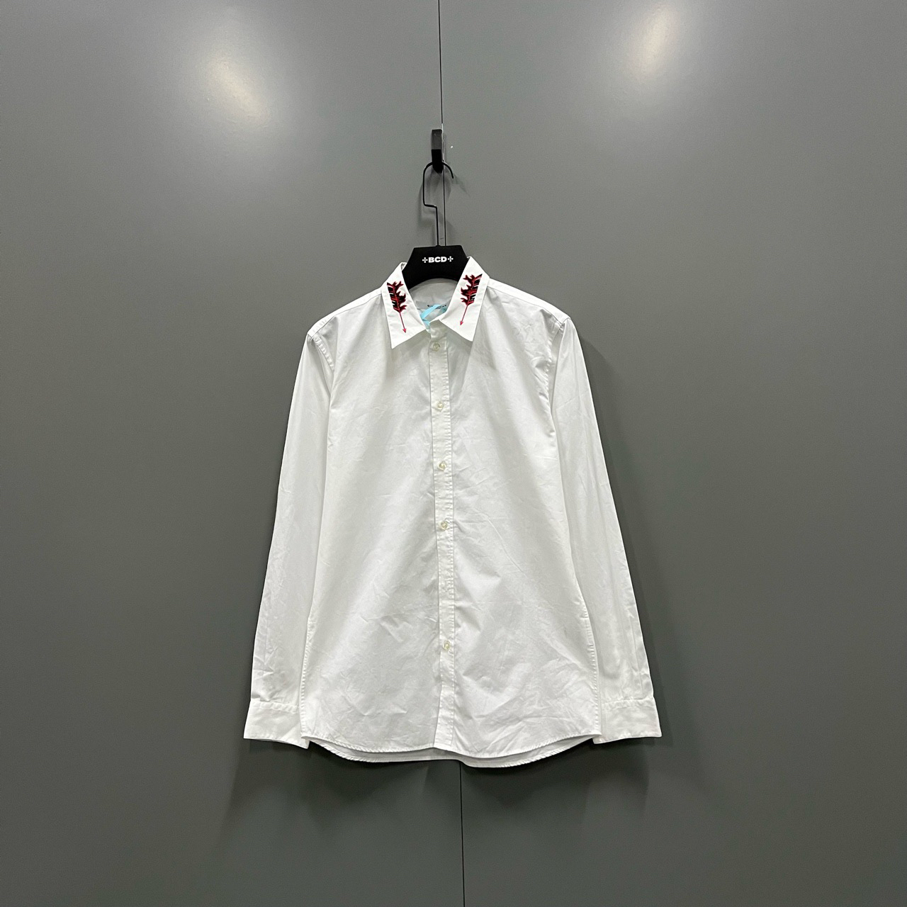 （bb）120 纪梵希 领口图案刺绣衬衫 40码/95新/205797