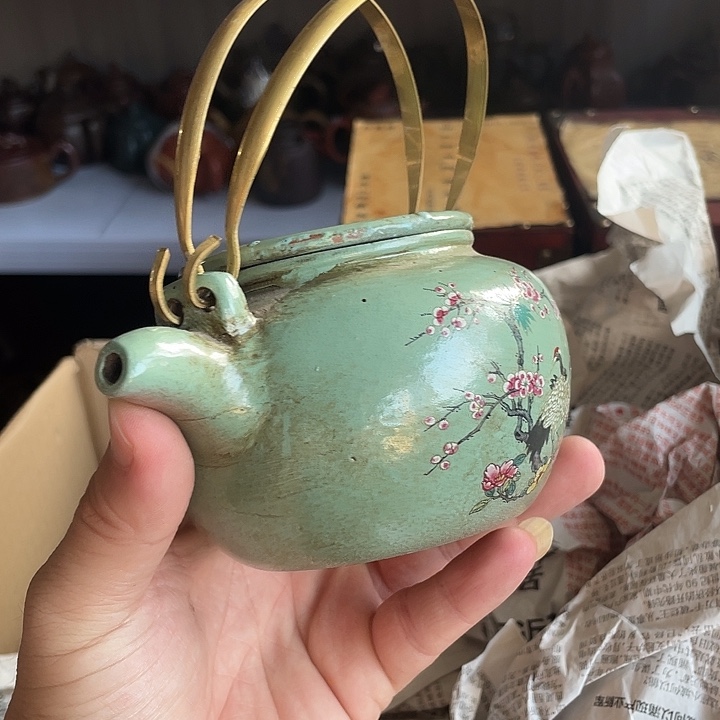 茶壶紫砂紫砂壶大家都知道喜欢紫砂