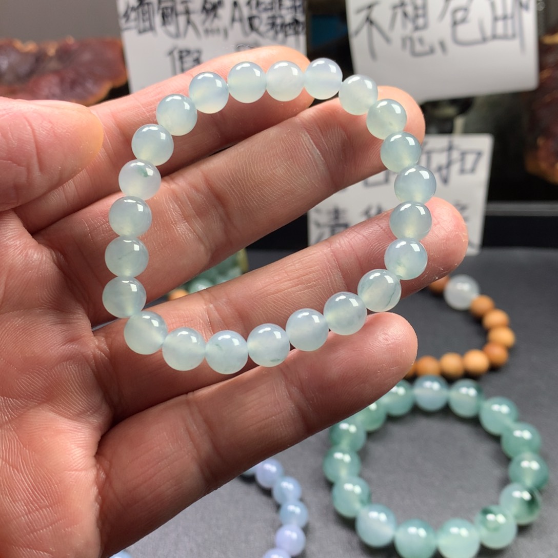 定制翡翠未镶嵌卡8 23粒