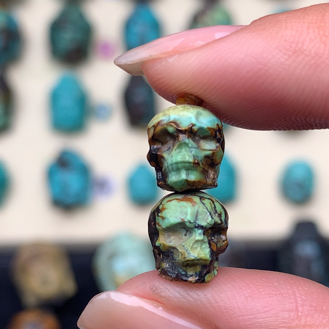 绿松石未镶嵌配饰