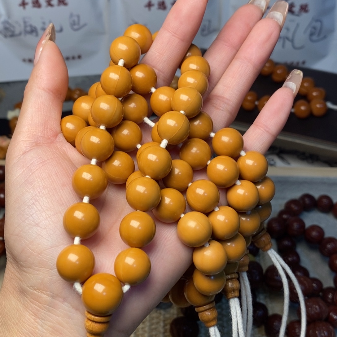 猴头核桃手串光珠