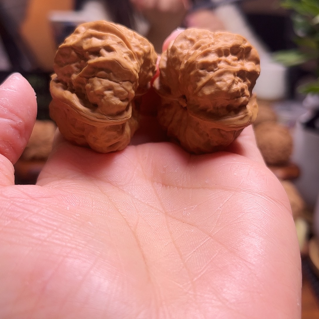 M***笑文玩核桃把件38尺蛤蟆3