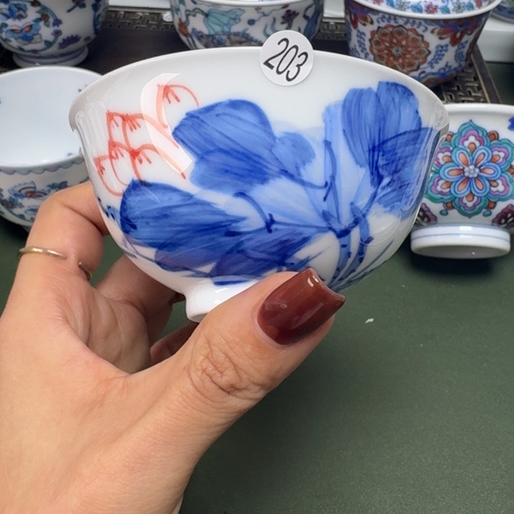 沙沙手工手绘茶具203