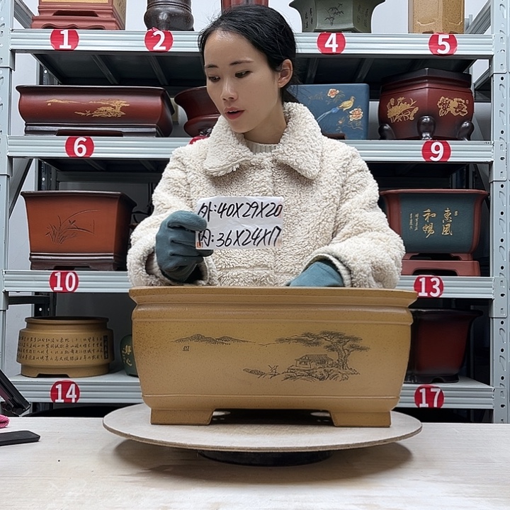 花盆紫砂紫砂花盆