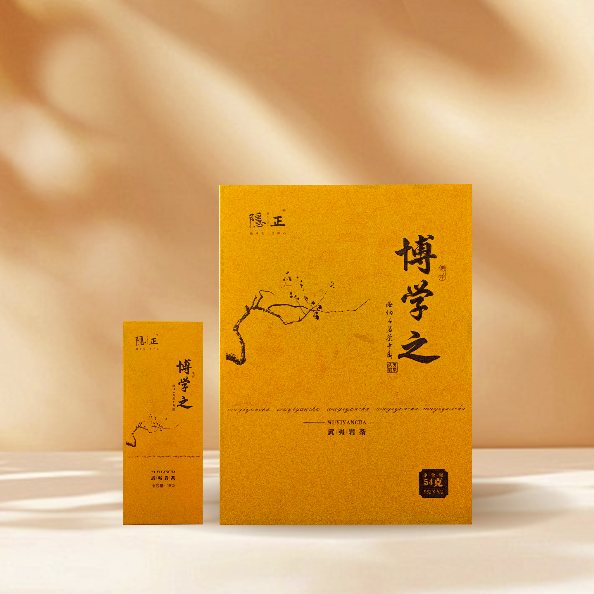 [隐正]博学之-虎啸岩肉桂-武夷岩茶-礼盒54克