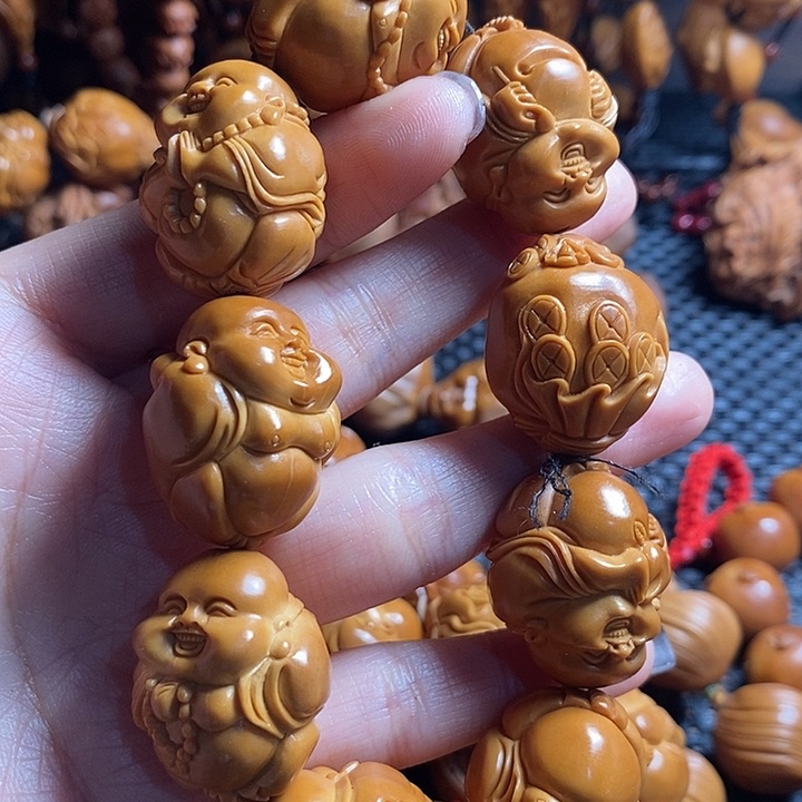 吊坠橄榄核海*精品弥勒