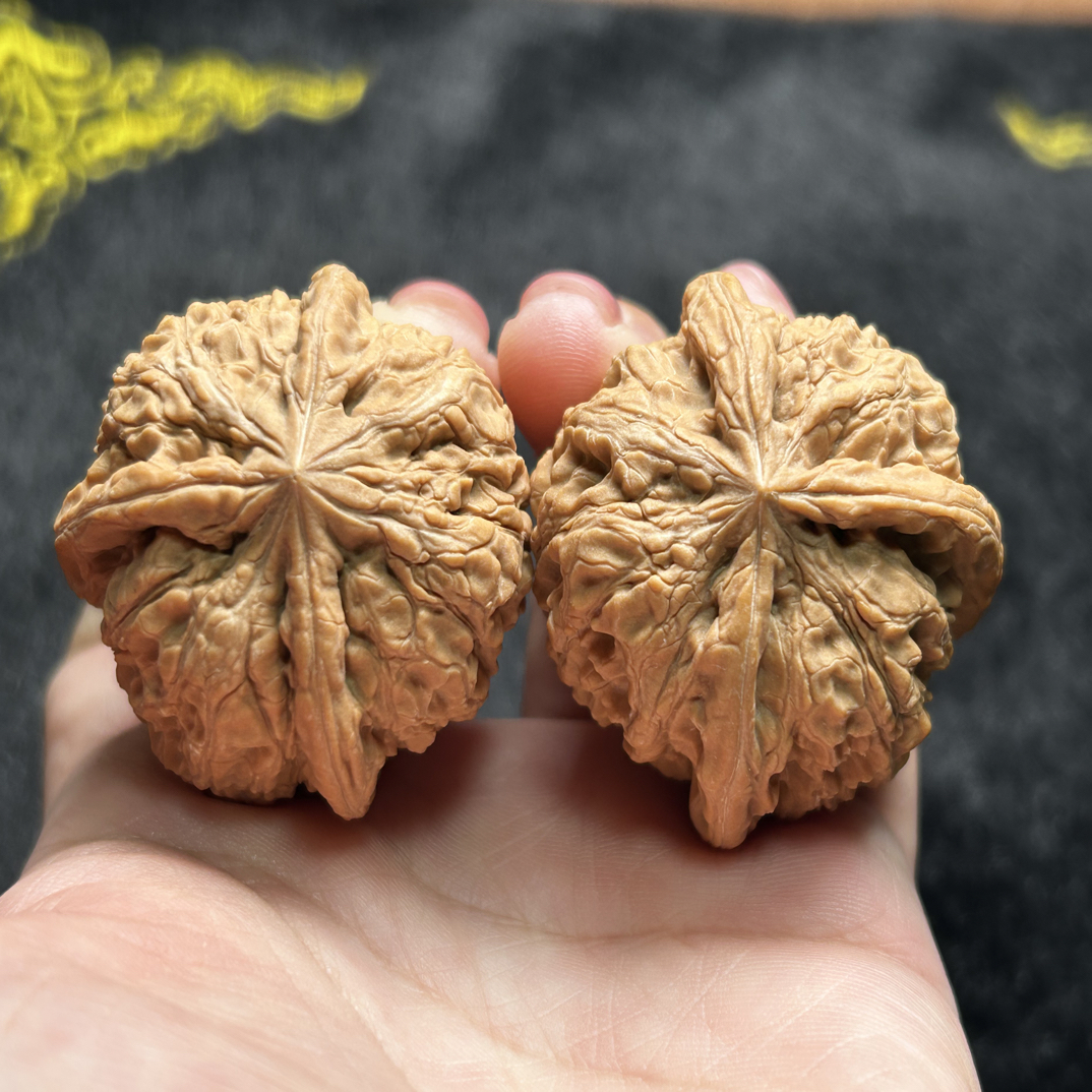 文玩核桃链接南瓜墩磨盘南疆石白狮子三棱四棱四座楼金蝉手盘古玩