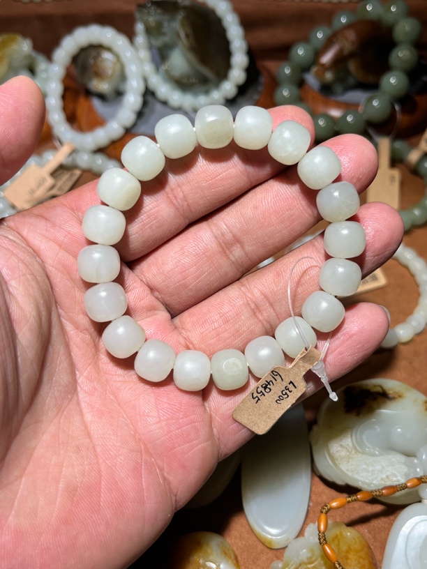 和田玉老型手串11mm手串