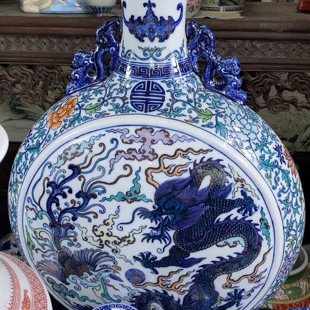 手工手绘陶瓷摆件工艺品