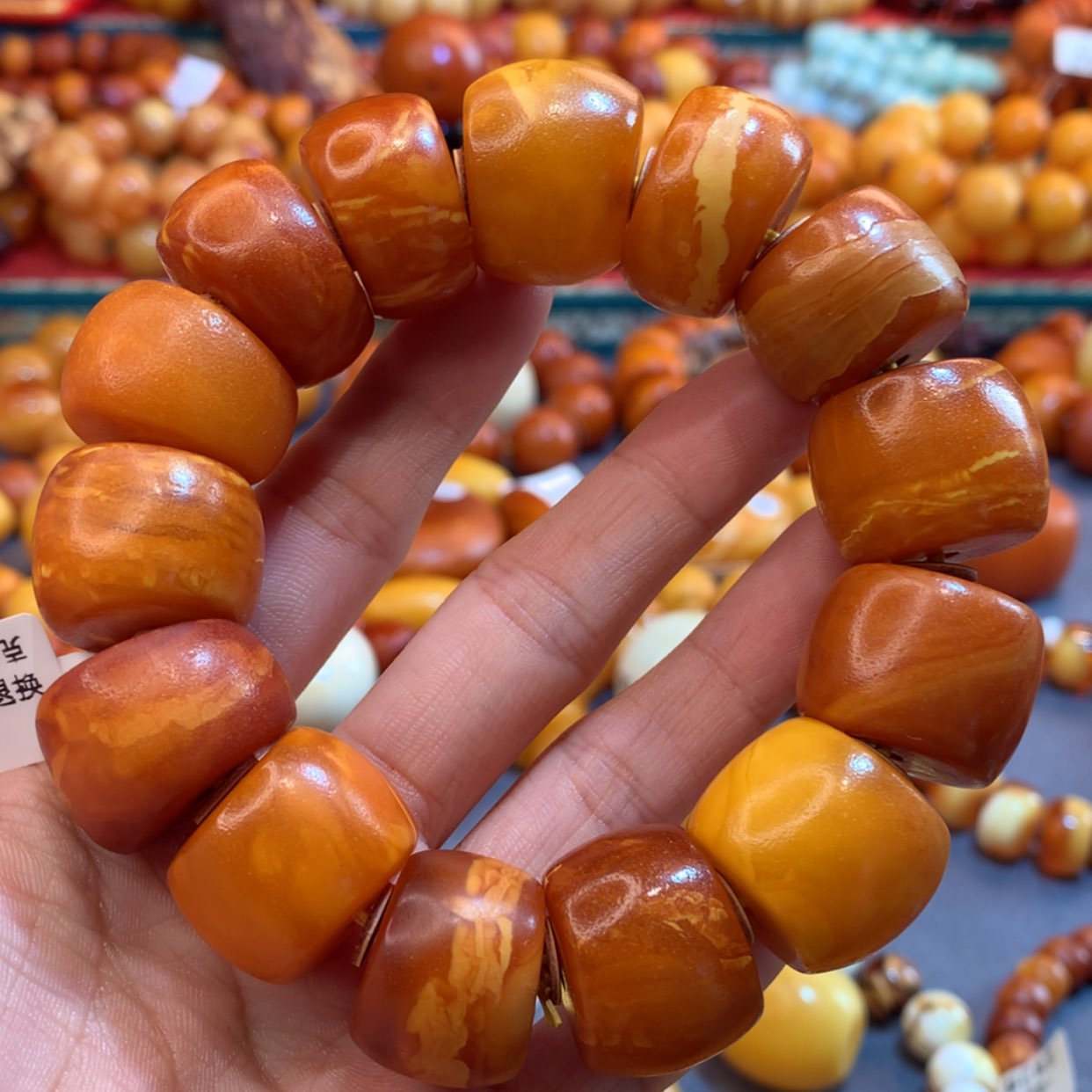 【闪购商品】琥珀手链未镶嵌蜜蜡