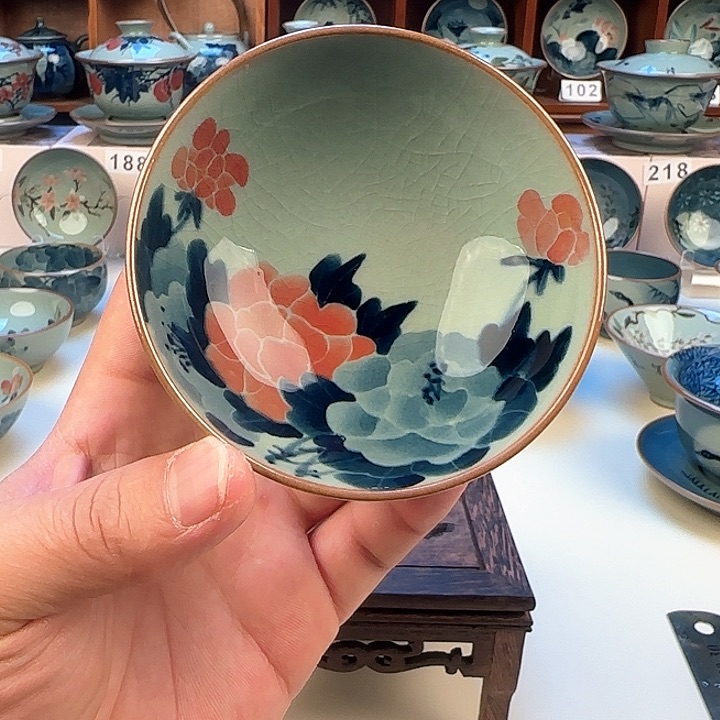 景德镇陶瓷陶瓷杯茶具