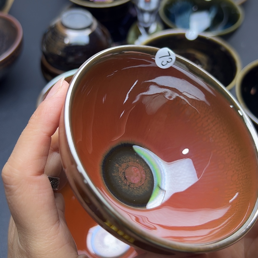 华***仔茶盏建窑建盏主人杯