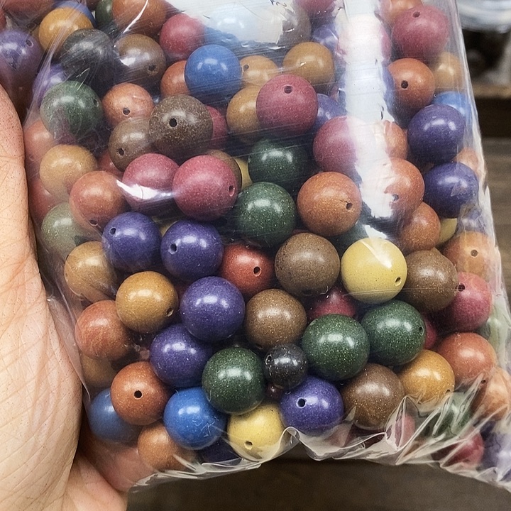 小***️多宝珠1.5天然合香珠到手100克微瑕