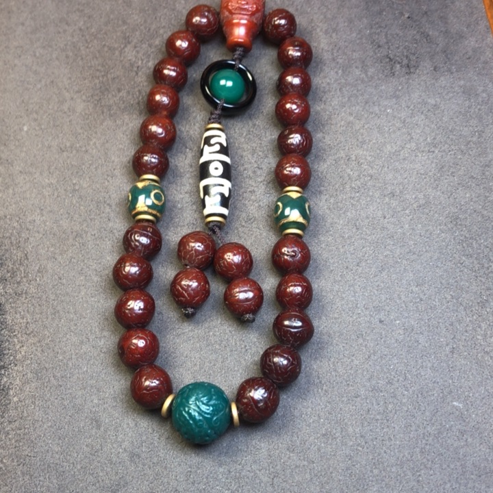 凤眼菩提吊坠凤眼