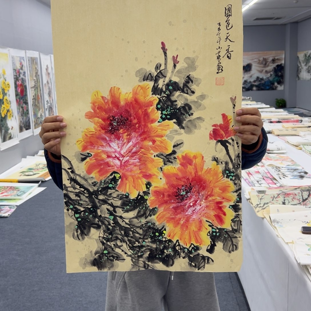 国画国画作品欣赏一下
